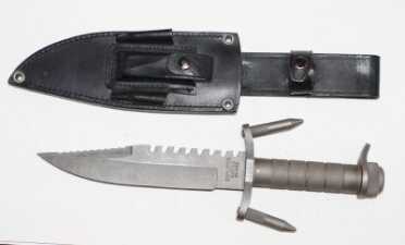 The Quest for the Perfect Knife This model was popular with the Scouts in my troop in the late 80s. It breaks, too. No-tang.