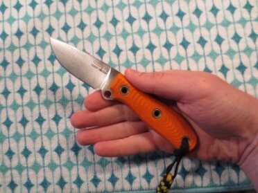 Carrying the 'Toughest Knife in The World': The Busse Combat Game Warden Another hand shot.