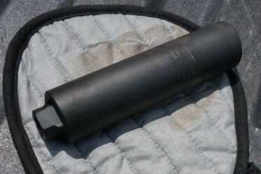 The Best 5.56 Silencer for the Money? Griffin Armament's Spartan 3 All cans get hot when used. Keep a mitt handy if you plan on removing it.