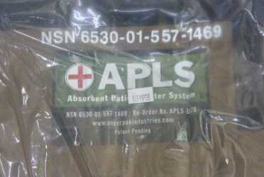 This is the label from the absorbent litter. 