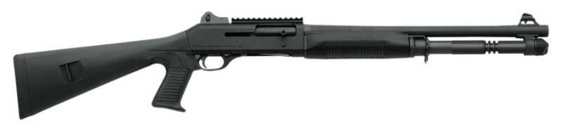 This is how the M4 comes out of the box. You can get the M4 with a straight stock, and in H2O resistant stainless, too. 