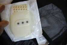 This is a Bolin/H&H chest seal, with vents to prevent the chest from filling up with air from a collapsed lung.  The Hyfin chest seals are just big 4 sided bandaids, but someone got paid to put them in current issue Military kits. 