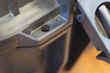 Some lock points have steel reinforcement, others don't.