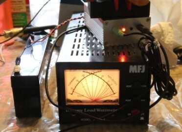 The Rock Mite measured over 5 watts on my dummy load wattmeter.  