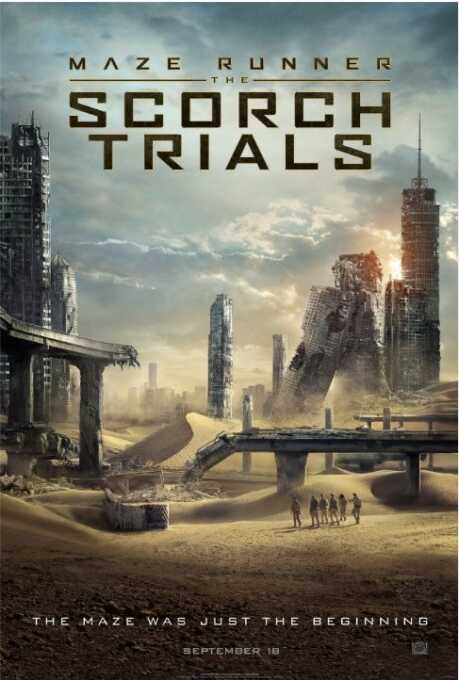 The Scorch Trials is the second movie in the Maze Runner series. It is more of a clinic in things you should think about and learn before the collapse, which has been the focus of this column. 