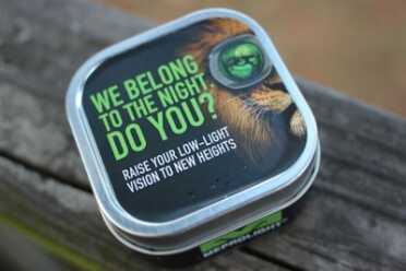 Meprolight's New Low-Light Sights The come in a cute tin, which is padded inside.