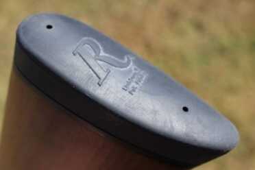 The butt-pad is thick. 