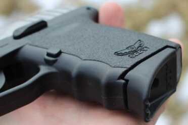 On a Tight Budget? The SCCY 9mm The texture isn't as aggressive as some, but it is easy enough to hold onto.