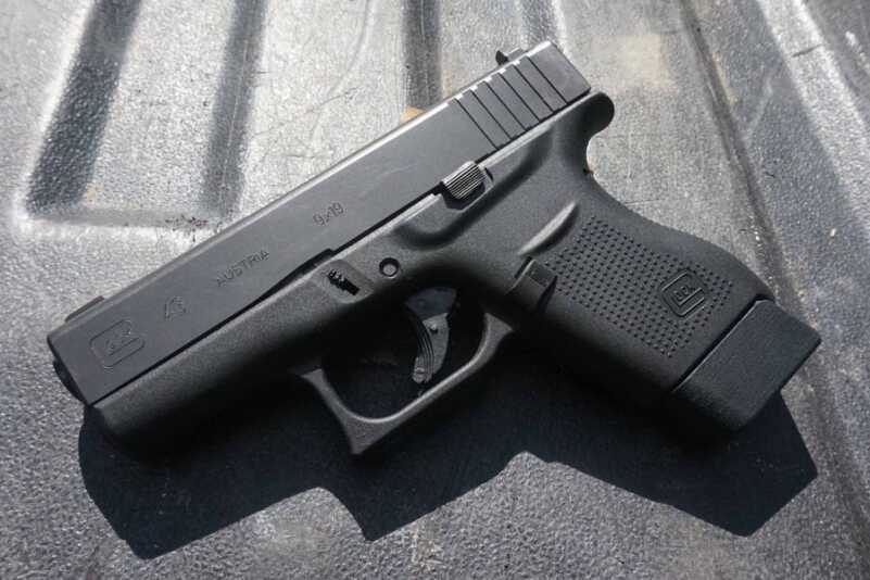 Need a bit more bang for your single-stack buck? Check out the Sintercore mag extension for the G43.