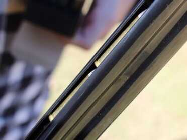 Rounds lined up in the mag tube.