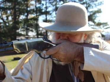 A wide-brimmed hat will keep brass from sliding down your shirt.