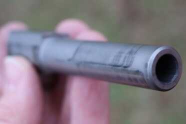 Not a full barrel, but hardly slim. 