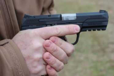 Plenty of real estate for a good grip. 