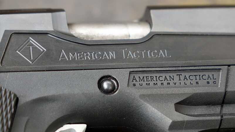 American Tactical's Polymer-Framed 1911 Pistol, the FXH-45 -- SHOT Show 2016 ATI Polymer 1911 17