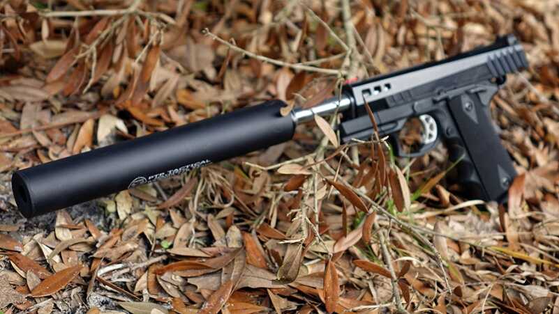 American Tactical's Polymer-Framed 1911 Pistol, the FXH-45 -- SHOT Show 2016 ATI Polymer 1911 34