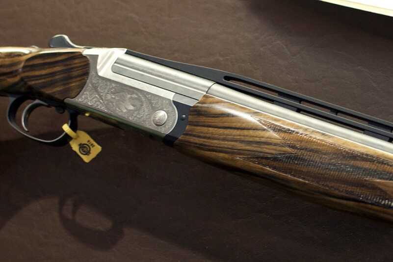 The wood on these looks good, too. Blaser bought a company that specializes in hardwoods so they are ensured the first selection of the best options.