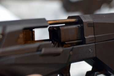 Ejection should be more reliable with so much open space above and behind the barrel.