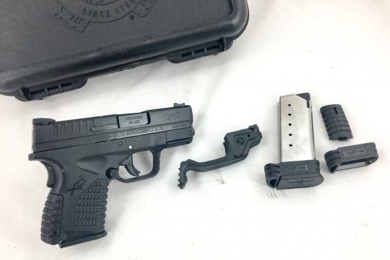 The laser comes uninstalled, but that part is easy.