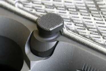 Enlarged mag release.