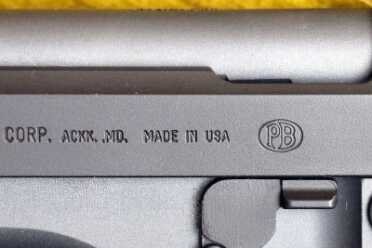 This gun has two color variations--slight and subtle. 