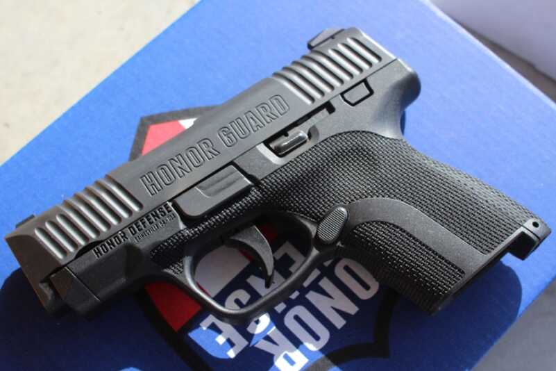 The Honor Guard from Honor Defense. A new gun from a new company. Made in Gainsville, Georgia. 