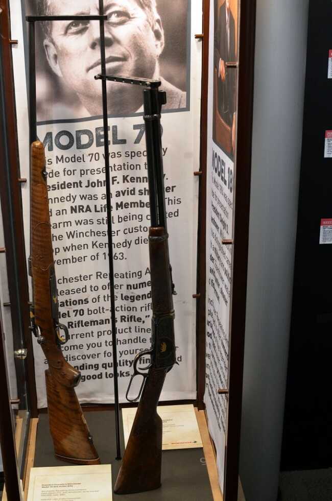 JFK's Model 70 in .243. The 94 was owned by President Eisenhower.
