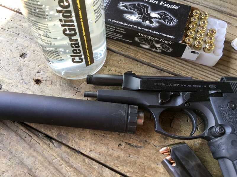 Suppressor Review: AAC Illusion 9mm For serious, but very quiet, fun, try adding a little wire pulling gel and shoot the Illusion wet.