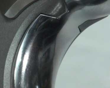 The author worked hard on blending the grip safety to the frame, and is proud of the result.