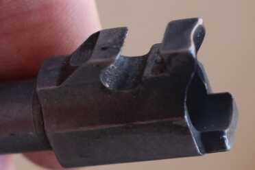 The bottom of the barrel. 