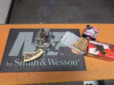 My first trip to the range. I went through a box of American Eagle. 