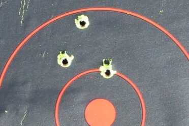 At 100, the shots open up a bit. 