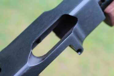 While it isn't fragile, the milled section at the breach looks skeletal when the mag is out.