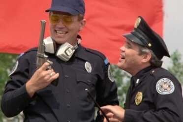 What Your Carry Gun Says About You Tackleberry from the movie Police Academy. I think we all have a little Tackleberry in us.