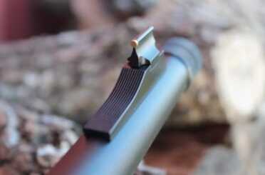 The Savage 11 Hog Hunter: Not your Average .308 The gold dot provides good visibility.