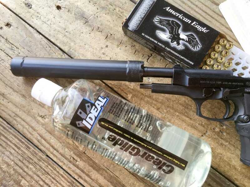 Shooting "wet" with this wire pulling gel was super fun and obscenely quiet. One application lasted about 20 shots.