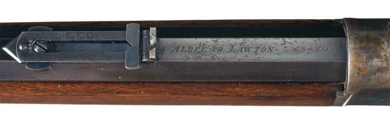 Record-Setting Rifle Sells for .2 Million -- 'The Prize for Capturing Geronimo' ria lawton rifle (6)