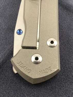 Chris Reeve Large Sebenza 21: Reviewing the Greatest Production Folder of All Time A few snail trails. No big deal