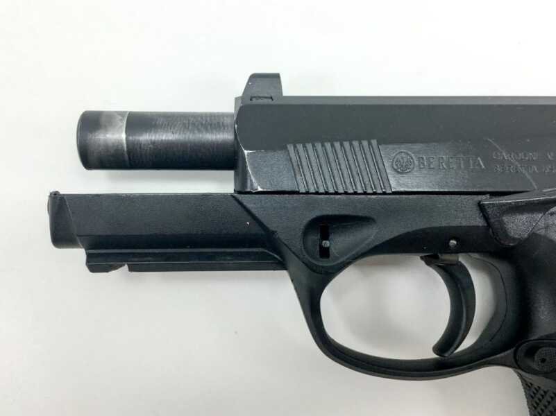 Note how the barrel remains perfectly straight during recoil. That's one of the benefits of the rotary system.