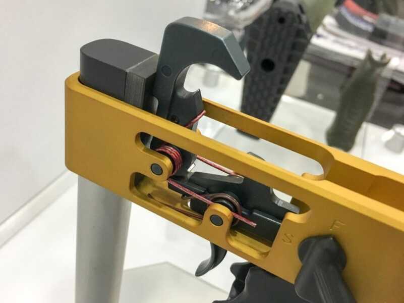 Blackhawk's Blaze Trigger uses Boron-infused steel to maintain exact mil-spec dimensions while improving trigger function and longevity.