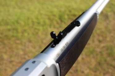 Henry All-Weather Lever Actions - Two Gun Review The sights on the 30-30.