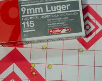 He also shot Aguila ammo.