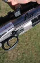 There is very nice metal to stock fit on the Savage A17. 