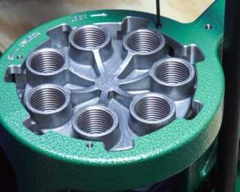 The Pro-Chucker 7 gets its designation from the 7 available working positions. 