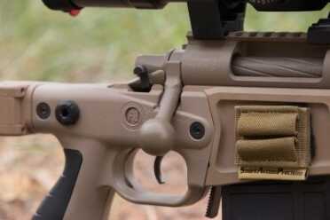 Custom Ultralight Surgeon Scalpel Rifle—Full Review Surgeon's Scalpel .260 uses an oversized bolt knob perfectly situation for solid and fast manipulation.