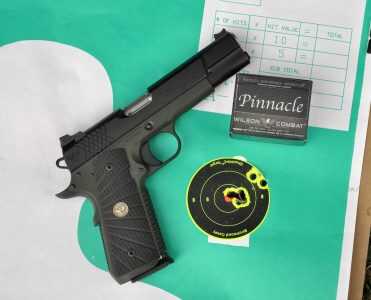 Wilson Combat X-TAC Series 1911s—Full Review & Round Up. The author ran a variety of ammo through the 9mm X-TAC Elite he tested, including Wilson's own Pinnacle offering.