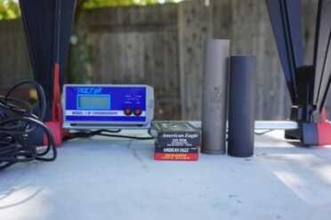 Science, it's not just for nerds. Pact chronograph, Gemtech suppressors, and American Eagle ammunition was used in the testing.