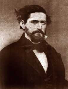 Capt. John Coffee “Jack” Hays was one of the original Texas Rangers and the first to make use of the new Colt’s Paterson revolvers and carbines in combat with Comanche warriors in 1844. 