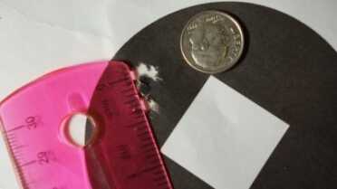 The author was able to wring out some really impressive groups with the rifle.