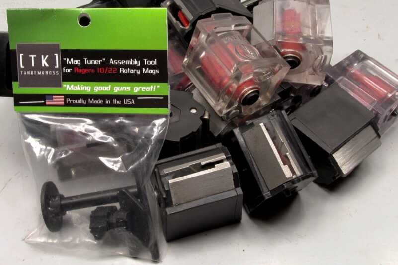 The TandemKross 10/22 Magazine Take Down Tool gives you a great way to effectively maintain and repair your Ruger 10/22 magazines, and all for just $9.99.