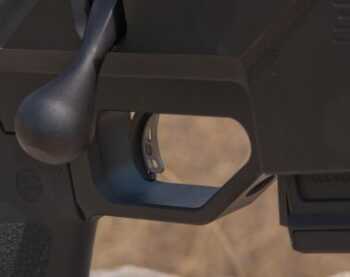 The rifle comes standard with the terrific AccuTrigger system.